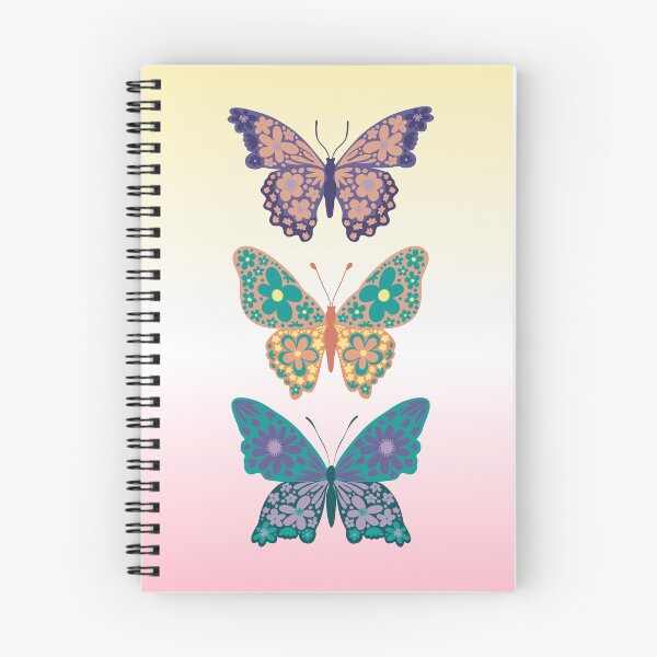 Item preview, More colorful floral butterflies designed and sold by blursbyai.