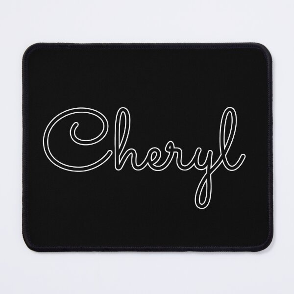 Item preview, Writing Cheryl Name Label (Black) designed and sold by NormadWorld.