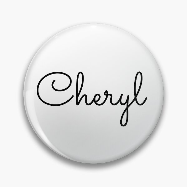 Artikelvorschau, Cheryl-Namensschild schreiben entworfen und verkauft von NormadWorld.