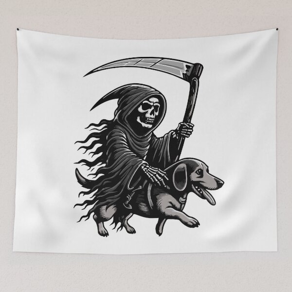 Item preview, Death Rides My Weiner designed and sold by Twisted-Teeze.