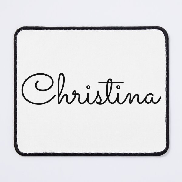 Item preview, Writing Christina Name Label designed and sold by NormadWorld.