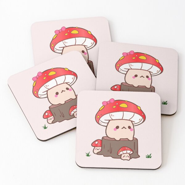 Item preview, Mushroom cute family. designed and sold by designing01Ar3.