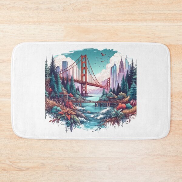 Item preview, Stonic Creek and OAKVILLE City centered around Sky  Bridge. HAMULTON" designed and sold by PaintMeWorld.