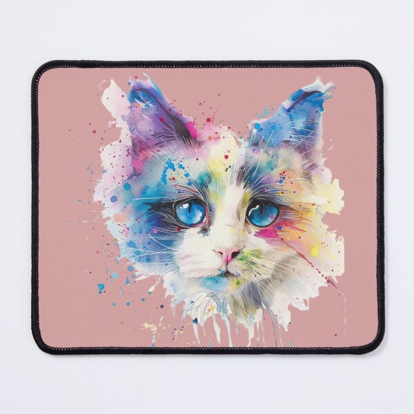 Item preview, Watercolor Cat designed and sold by flowerpower999.