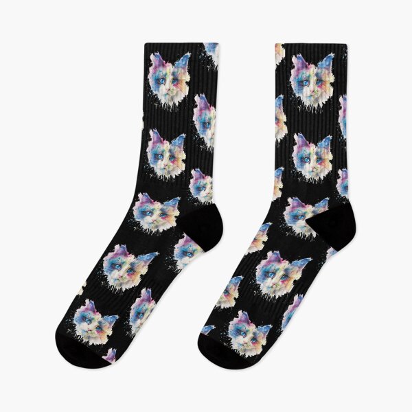 Item preview, Watercolor Cat designed and sold by flowerpower999.