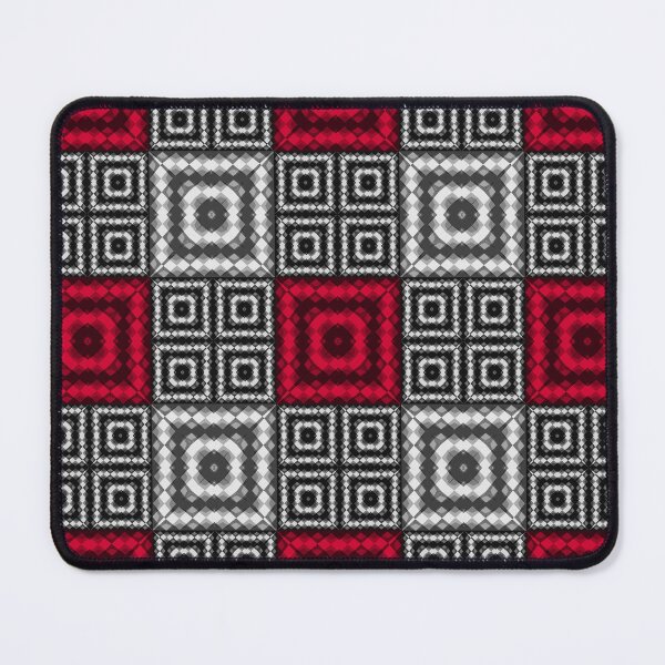 Item preview, Red black patchwork  designed and sold by fuzzyfox.