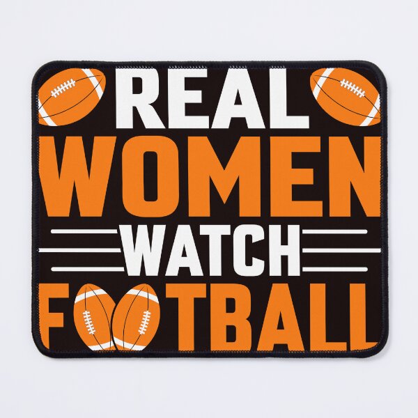 Item preview, Real Women Watch Football designed and sold by Artifylab.