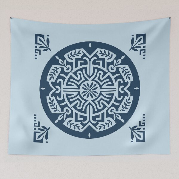 Item preview, Ancient Greek Mandala 2 designed and sold by Amanda-S-Olsen.