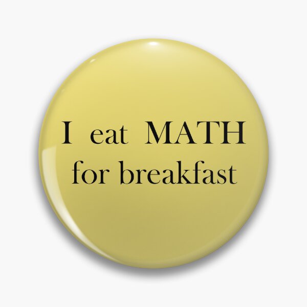 Item preview, I eat MATH for breakfast designed and sold by Monkey-Bar.