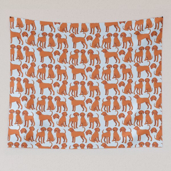 Item preview, Redbone coonhound dog pattern  designed and sold by Yaragold.