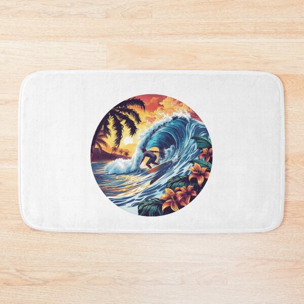 Item preview, Surfer on the wave designed and sold by Revived Design.