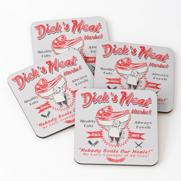 Item preview, Dick's Meat Market Lts Worn designed and sold by Alema Art.