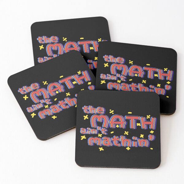 Item preview, the math ain't mathin' designed and sold by TheHermitCrab.