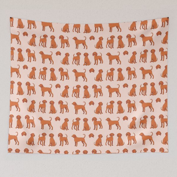Item preview, Redbone coonhound dog pack  designed and sold by Yaragold.