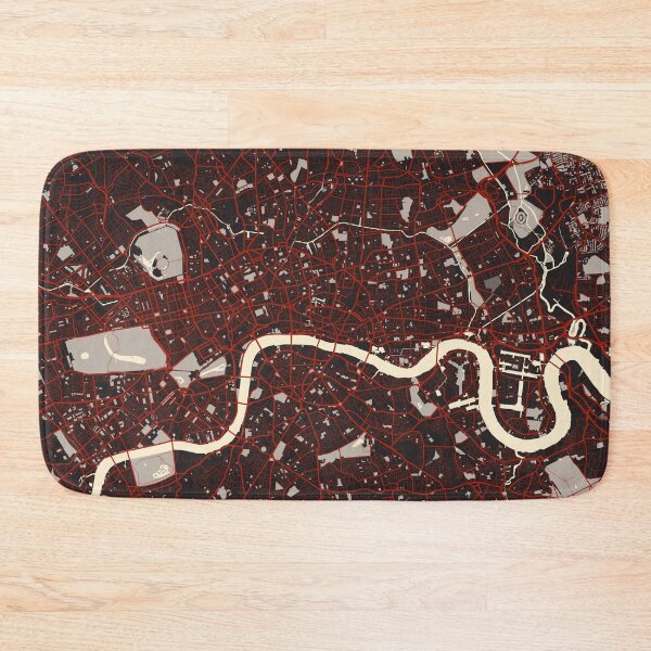 Item preview, London City Map of England - Vector designed and sold by deMAP.
