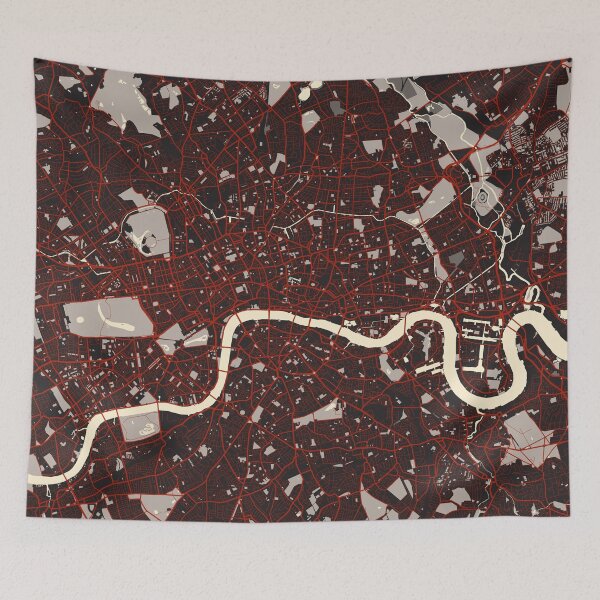 Item preview, London City Map of England - Vector designed and sold by deMAP.
