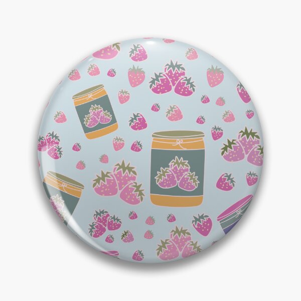 Artikelvorschau, vector hand drawn strawberry jam seamless pattern entworfen und verkauft von 137Lanternes.