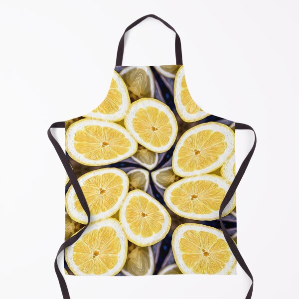 Item preview, Patrón de limones amarillos designed and sold by Patternflower.