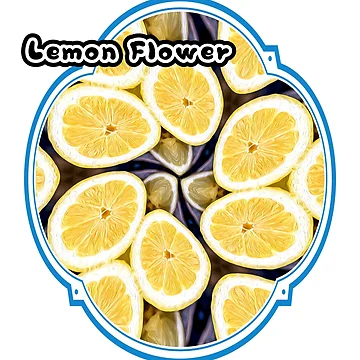 Artwork thumbnail, Yellow Lemons Pattern by Patternflower