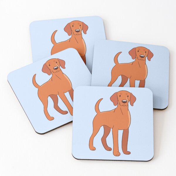 Item preview, Redbone Coonhound dog art designed and sold by Yaragold.