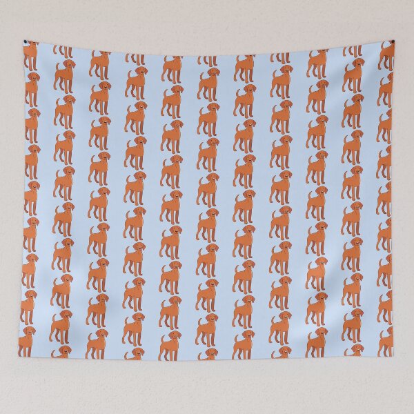 Item preview, Redbone Coonhound dog art designed and sold by Yaragold.
