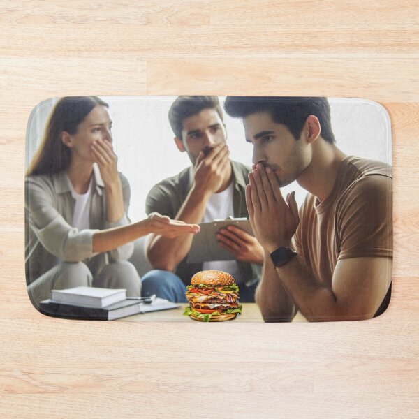 Item preview, Burger Therapy designed and sold by Surreallytee.