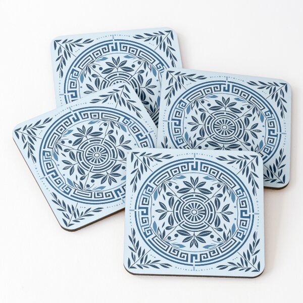 Item preview, Ancient Greek Mandala 3 designed and sold by Amanda-S-Olsen.