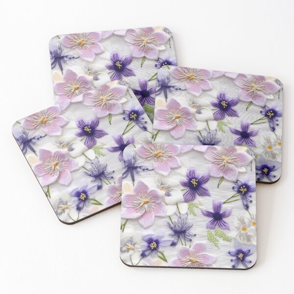 Item preview, Cute Columbine Flowers designed and sold by SimoneBalman.