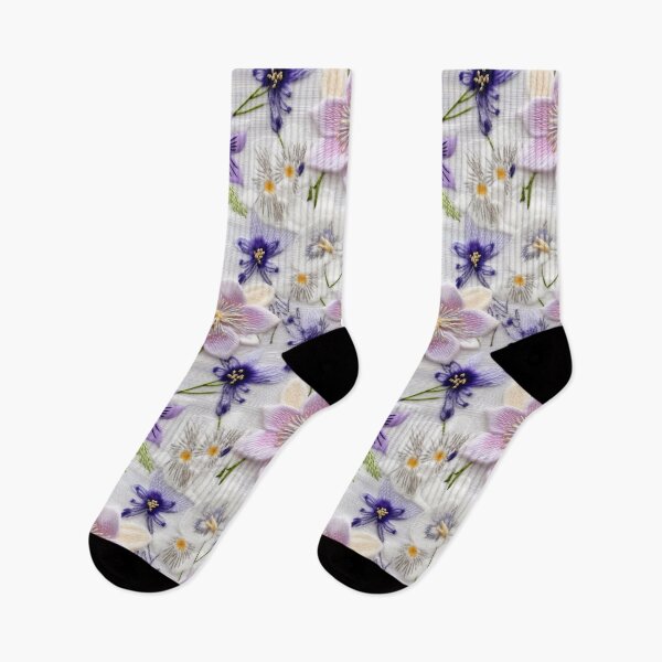 Item preview, Cute Columbine Flowers designed and sold by SimoneBalman.