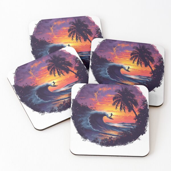 Item preview, Surfer on the wave designed and sold by Revived Design.