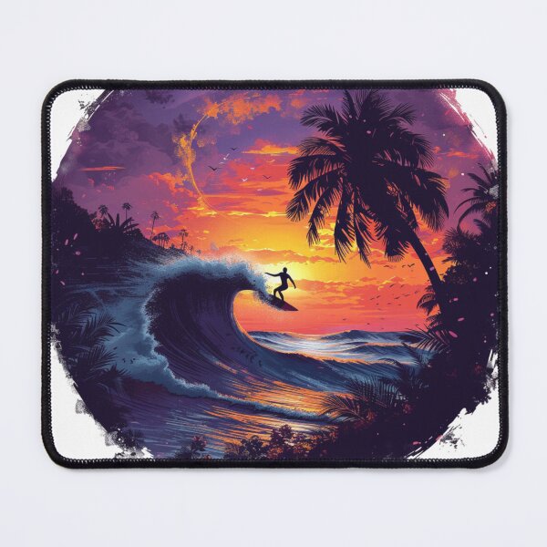 Item preview, Surfer on the wave designed and sold by Revived Design.