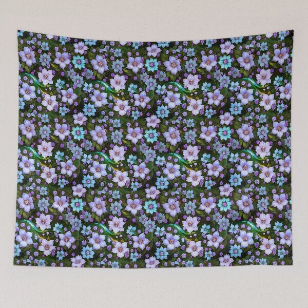 Item preview, Modern Floral Verdant Green and Neon Pastels designed and sold by Michael Pulley.