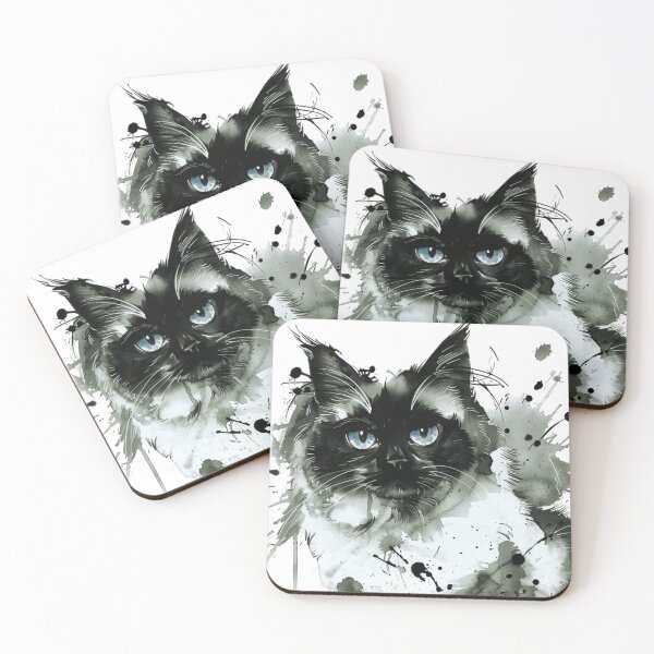 Item preview, Watercolor Cat designed and sold by flowerpower999.