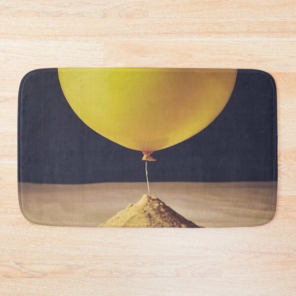 Item preview, Yellow balloon on a sandy hill designed and sold by M-Y-A-R-T-.