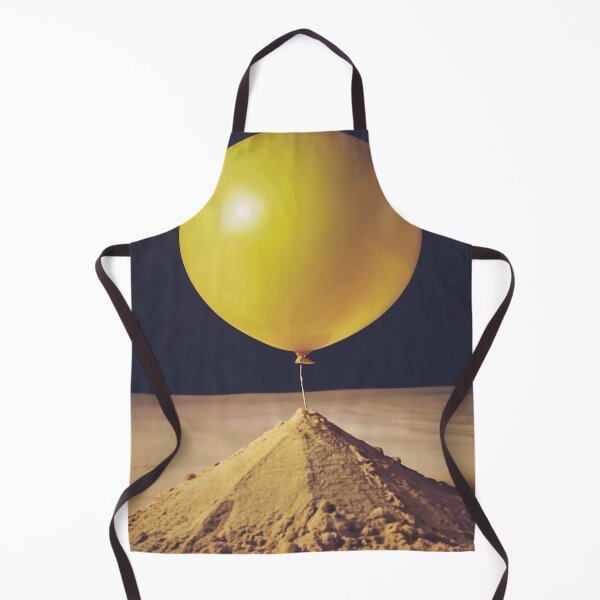 Item preview, Yellow balloon on a sandy hill designed and sold by M-Y-A-R-T-.