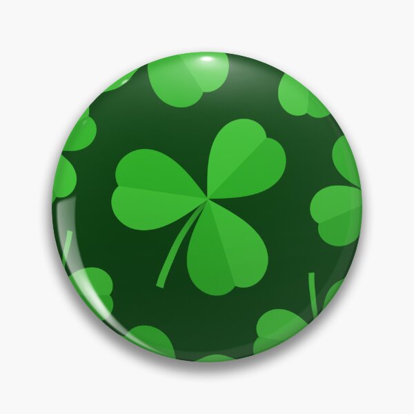 Item preview, Emerald Green Shamrock Irish DarkGreen Backround designed and sold by shirtscom.