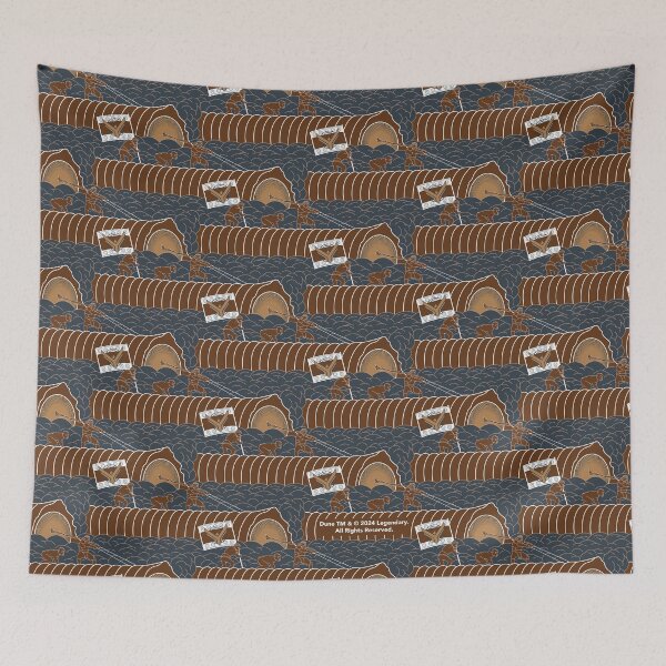 Item preview, Sandworm Surfing Pattern v02 designed and sold by Baikachi AD.
