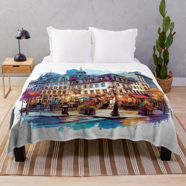 Item preview, Montreal's unique landmarks: Old Montreal. designed and sold by PaintMeWorld.