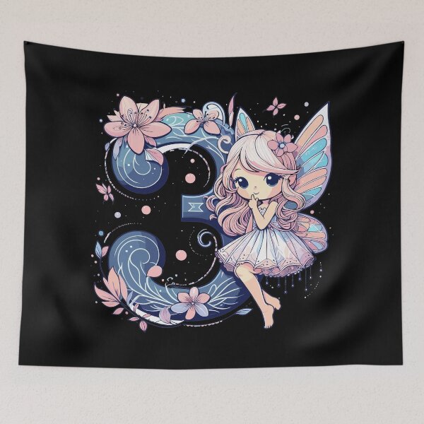 Item preview, 3 year fairy elf birthday gift designed and sold by Pineapple-Tree.