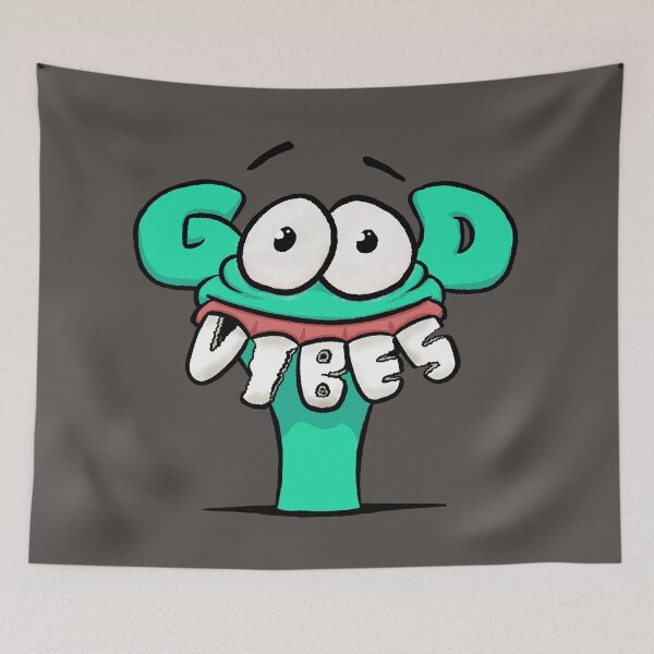 Item preview, Good vibes funny designed and sold by SuRReal3D.