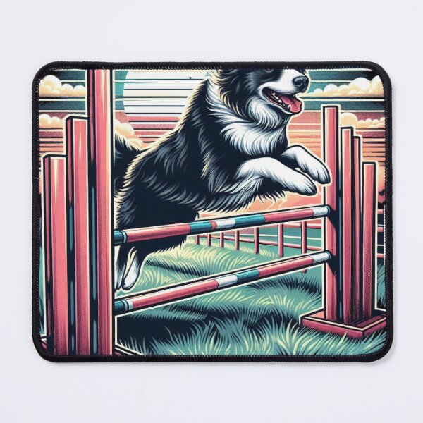Item preview, Leaping Paws, Happy Wags: Dog Agility Champion designed and sold by Collin36.