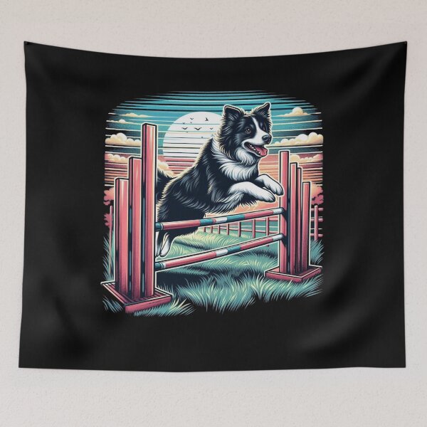Item preview, Leaping Paws, Happy Wags: Dog Agility Champion designed and sold by Collin36.