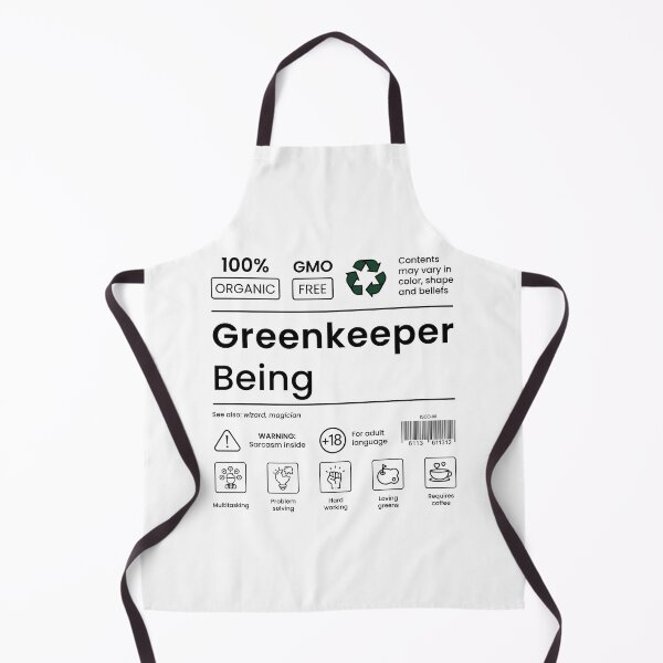 Item preview, Greenkeeper Being - MultiTasking Certified - Black designed and sold by mysistersays.
