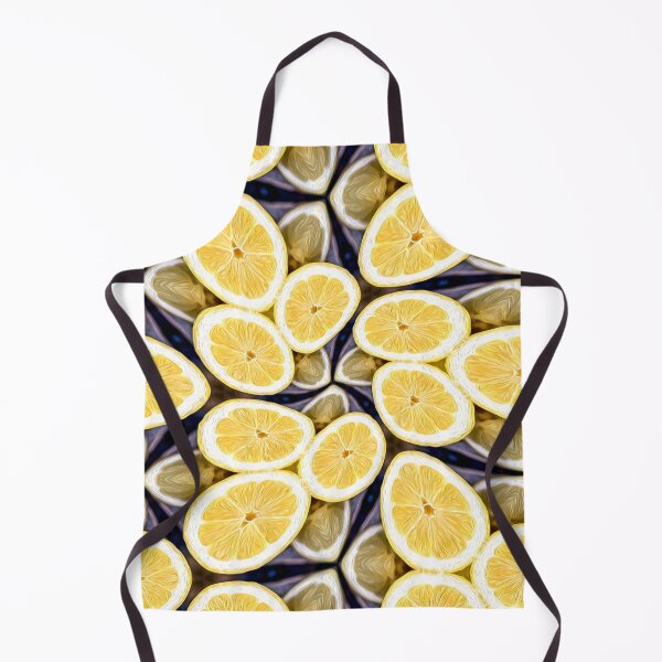 Item preview, Patrón de limones amarillos designed and sold by Patternflower.