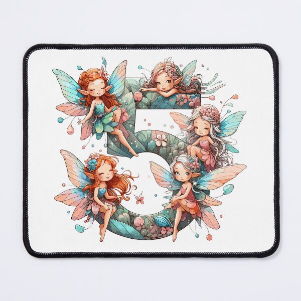 Item preview, 5 years fairy elf birthday gift designed and sold by Pineapple-Tree.