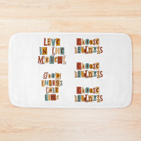 Item preview, live in the moment, choose kindness designed and sold by huape.