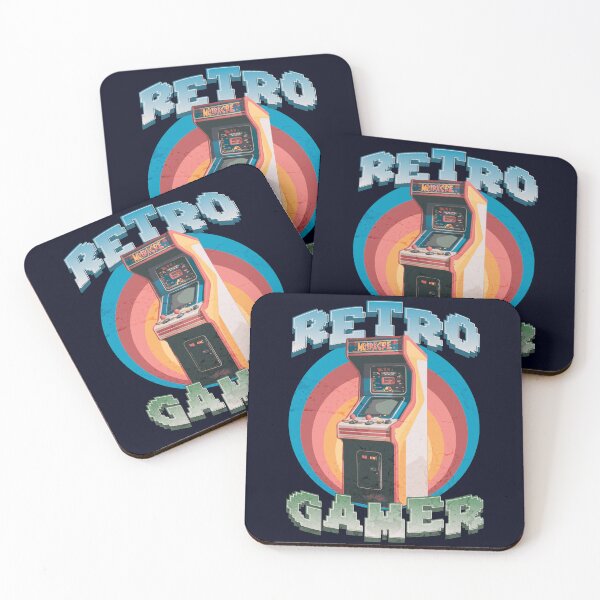 Item preview, Vintage Arcade Nostalgia - "Retro Gamer" Graphic Tee designed and sold by Sir Meow Meow.
