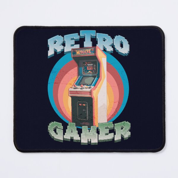 Item preview, Vintage Arcade Nostalgia - "Retro Gamer" Graphic Tee designed and sold by Sir Meow Meow.