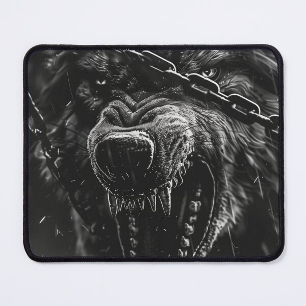 Item preview, Ferocious Fury: The Chain-bound Wolf designed and sold by smartart42.