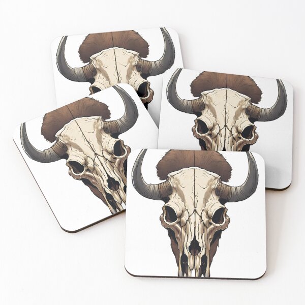 Item preview, Bison Skull  designed and sold by xiaidex.